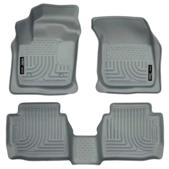 Ford Fusion S Hybrid WeatherBeater Front & 2nd Row Floor Liners 2014 - 2016 / 9975 Ford Fusion S Hybrid WeatherBeater Front & 2nd Row Floor Liners 2014 - 2016 / 9975