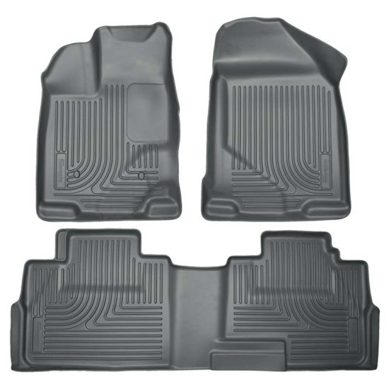 Ford Edge WeatherBeater Front & 2nd Row Floor Liners 2007 - 2014 / 9976