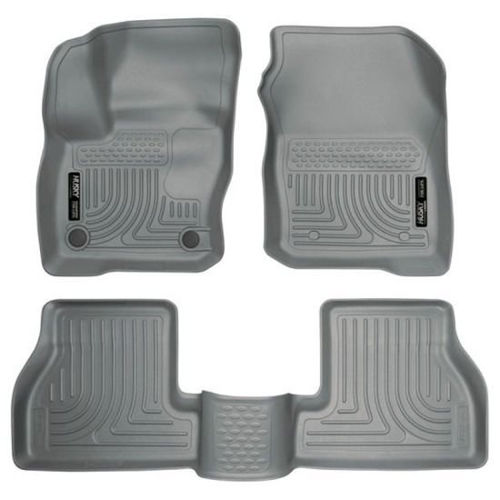 Ford Focus S WeatherBeater Front & 2nd Row Floor Liners 2017 - 2018 / 9977 Ford Focus S WeatherBeater Front & 2nd Row Floor Liners 2017 - 2018 / 9977