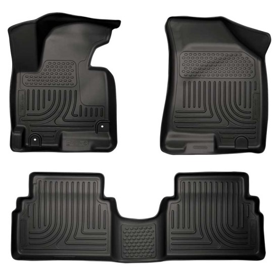 Hyundai Tucson WeatherBeater Front & 2nd Row Floor Liners 2014 - 2015 / 9983