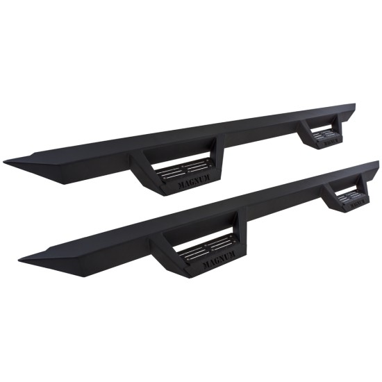 Dodge Ram 3500 Quad Cab Black Powder Coated Magnum RT Steps 2016 - 2019 / RTS30DG Dodge Ram 3500 Quad Cab Black Powder Coated Magnum RT Steps 2016 - 2019 / RTS30DG