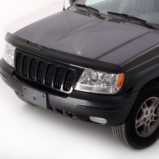 Jeep Grand Cherokee Smoke Interceptor Hood Shield 2000 - 2004 / 18066 Jeep Grand Cherokee Smoke Interceptor Hood Shield 2000 - 2004 / 18066