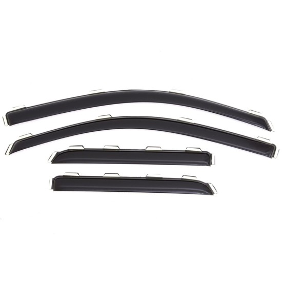 Chevrolet Silverado 2500 Double Cab In-Channel Ventvisors 2015 - 2019 / 194528 Chevrolet Silverado 2500 Double Cab In-Channel Ventvisors 2015 - 2019 / 194528