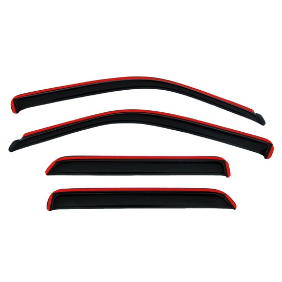 Chevrolet Aveo Sedan In-Channel Ventvisors 2007 - 2010 / 194538 Chevrolet Aveo Sedan In-Channel Ventvisors 2007 - 2010 / 194538