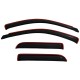 Dodge Ram 3500 Quad Cab In-Channel Ventvisors 2003 - 2009 / 194623 Dodge Ram 3500 Quad Cab In-Channel Ventvisors 2003 - 2009 / 194623