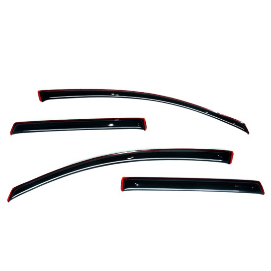 Honda Fit In-Channel Ventvisors 2007 - 2008 / 194743 Honda Fit In-Channel Ventvisors 2007 - 2008 / 194743