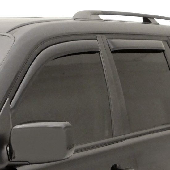 Honda Pilot In-Channel Ventvisors 2003 - 2008 / 194744 Honda Pilot In-Channel Ventvisors 2003 - 2008 / 194744