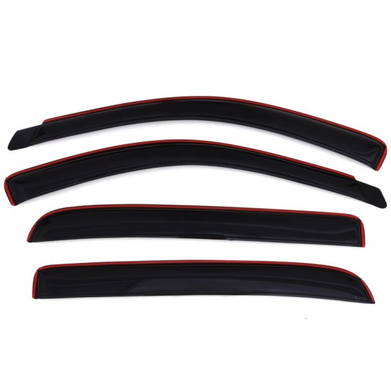 Dodge Ram Mega Cab In-Channel Ventvisors 2006 - 2008 / 194845 Dodge Ram Mega Cab In-Channel Ventvisors 2006 - 2008 / 194845