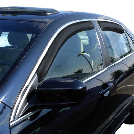 Honda Accord Sedan In-Channel Ventvisors 2003 - 2007 / 194943 Honda Accord Sedan In-Channel Ventvisors 2003 - 2007 / 194943