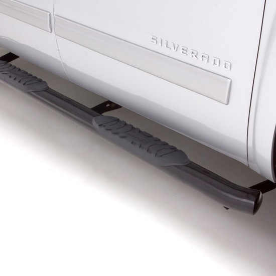 GMC Sierra 1500 Crew Cab 5" Oval Bent Running Boards 2001 - 2013 / 23891007 GMC Sierra 1500 Crew Cab 5" Oval Bent Running Boards 2001 - 2013 / 23891007