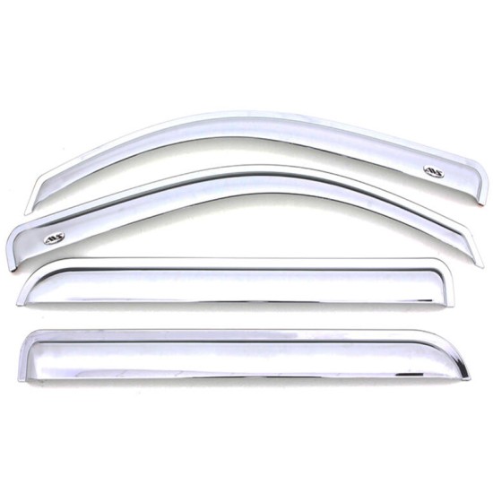 Ford Escape Chrome Window Ventvisors 2013 - 2019 / 684383 Ford Escape Chrome Window Ventvisors 2013 - 2019 / 684383