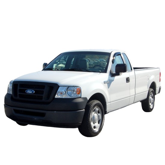 Ford F-150 Regular Cab 2 Door Window Ventvisors 2004 - 2008 / 92805 Ford F-150 Regular Cab 2 Door Window Ventvisors 2004 - 2008 / 92805