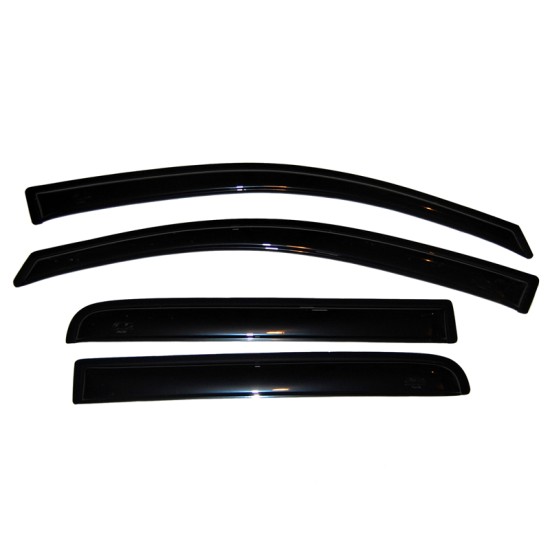 Nissan Titan Crew Cab Window Ventvisors 2004 - 2015 / 94858 Nissan Titan Crew Cab Window Ventvisors 2004 - 2015 / 94858