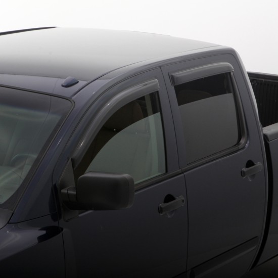 Nissan Titan Crew Cab Window Ventvisors 2004 - 2015 / 94858 Nissan Titan Crew Cab Window Ventvisors 2004 - 2015 / 94858