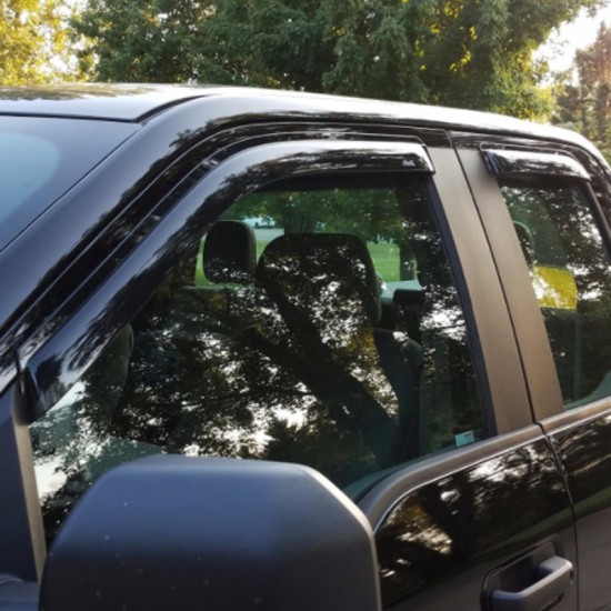 Ford F-150 Raptor Extended Cab Window Ventvisors 2017 - 2022 / 94974 Ford F-150 Raptor Extended Cab Window Ventvisors 2017 - 2022 / 94974
