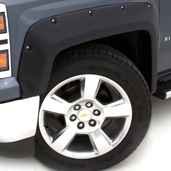 Chevrolet Silverado 1500 Standard Rivet Style Fender Flares 2014 - 2015 / RX113S Chevrolet Silverado 1500 Standard Rivet Style Fender Flares 2014 - 2015 / RX113S