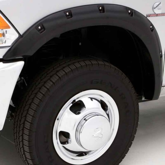 Dodge Ram 3500 Standard Rivet Style Fender Flares 2010 - 2018 / RX205S Dodge Ram 3500 Standard Rivet Style Fender Flares 2010 - 2018 / RX205S