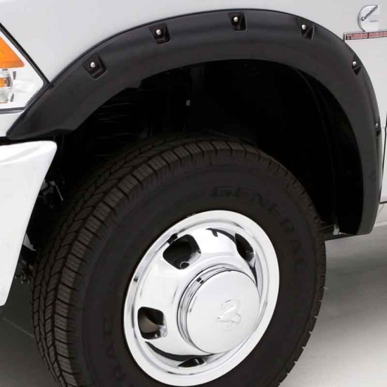 Dodge Ram 2500 Textured Rivet Style Fender Flares 2010 - 2018 / RX205T Dodge Ram 2500 Textured Rivet Style Fender Flares 2010 - 2018 / RX205T