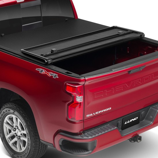 Chevrolet Silverado 2500 Fleetside 6.6' Bed Hard Fold Tonneau Cover 2015 - 2018 / 969158 Chevrolet Silverado 2500 Fleetside 6.6' Bed Hard Fold Tonneau Cover 2015 - 2018 / 969158