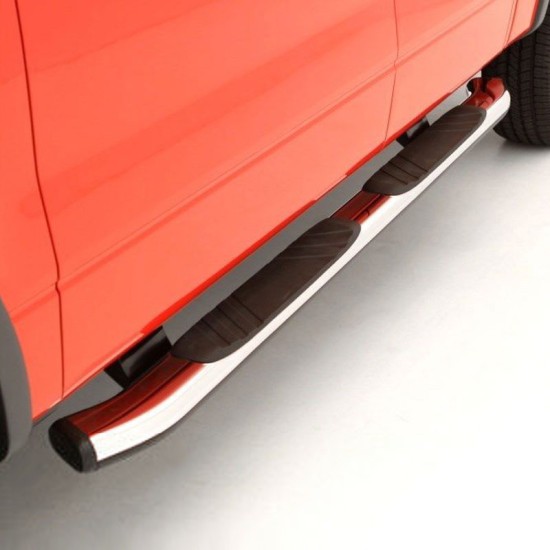 GMC Sierra 3500 Crew Cab 5" Oval Bent Running Boards 2015 - 2018 / 22858739 GMC Sierra 3500 Crew Cab 5" Oval Bent Running Boards 2015 - 2018 / 22858739
