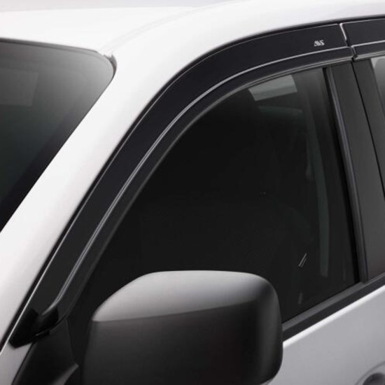 Chevrolet Silverado 3500HD Crew Cab Seamless Window Ventvisors 2020 - 2022 / 894075 Chevrolet Silverado 3500HD Crew Cab Seamless Window Ventvisors 2020 - 2022 / 894075
