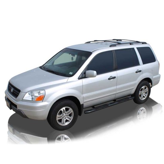 Honda Pilot Black E-Coated 4" OE Style Oval Step Bars 2003 - 2008 / 1505-0192B Honda Pilot Black E-Coated 4" OE Style Oval Step Bars 2003 - 2008 / 1505-0192B