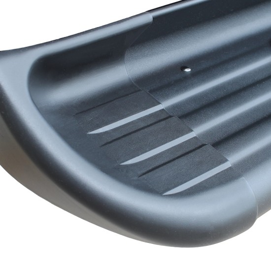 Chevrolet Silverado 3500 Regular Cab Black Textured 7" Running Boards 2014 - 2019 / 1301-0017BT Chevrolet Silverado 3500 Regular Cab Black Textured 7" Running Boards 2014 - 2019 / 1301-0017BT