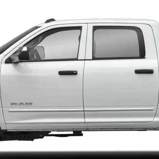 Ram 2500 Crew Cab Chrome Body Side Moldings 2019 - 2026