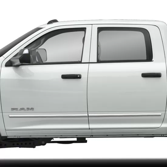 Ram 2500 Crew Cab Chrome Body Side Moldings 2019 - 2026