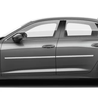 Audi S6 4 Door Chrome Body Side Molding 2019 - 2023