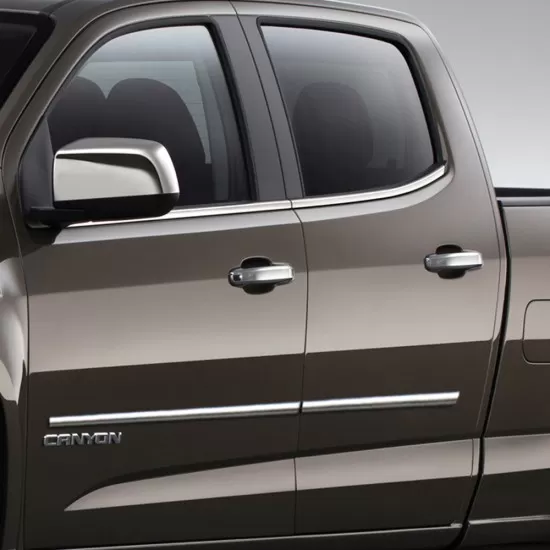 GMC Canyon Crew Cab Chrome Body Molding 2015 - 2022 / CBM-300-10112223 (CBM-300-10112223) by www.Sportwing.com