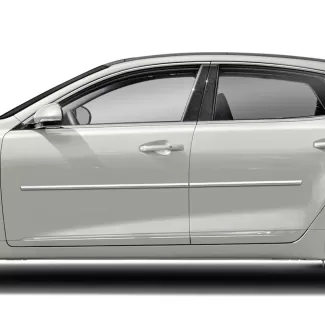 Kia Cadenza Chrome Body Side Moldings 2014 - 2019