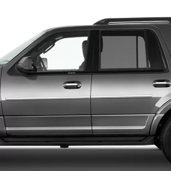 Ford Expedition Chrome Body Side Moldings 2011 - 2017