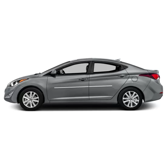 Hyundai Elantra 4 Door / 5 Door Chrome Body Molding 2007 - 2020 / CBM-300-10113839 (CBM-300-10113839) by www.Sportwing.com