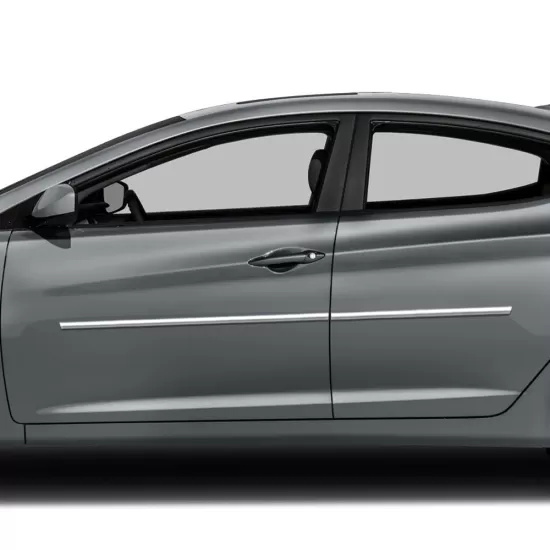 Hyundai Elantra 4 Door / 5 Door Chrome Body Molding 2007 - 2020 / CBM-300-10113839 (CBM-300-10113839) by www.Sportwing.com