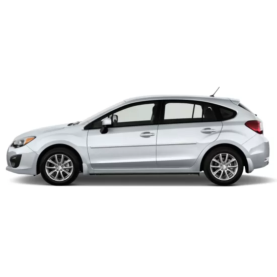 Subaru Impreza 4 Door / 5 Door Hatchback Chrome Body Molding 2012 - 2016 / CBM-300-10113839 (CBM-300-10113839) by www.Sportwing.com