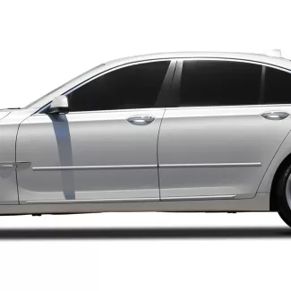 BMW 7 Series Short Rear Door Chrome Body Side Molding 2009 - 2022