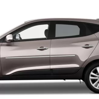 Hyundai Tucson Chrome Body Side Moldings 2007 - 2015