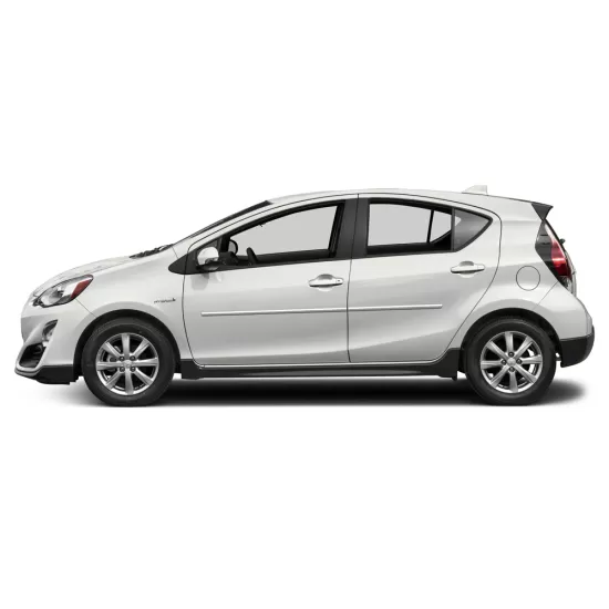 Toyota Prius C Chrome Body Side Moldings 2012 - 2019