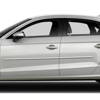 Audi A3 Chrome Body Side Moldings 2011 - 2020