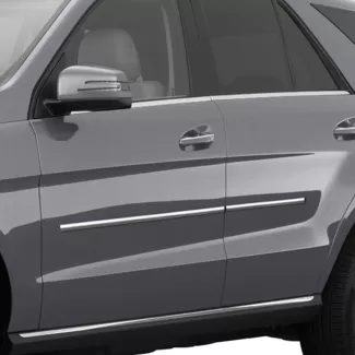 Mercedes ML350 Chrome Body Side Moldings 2013 - 2015