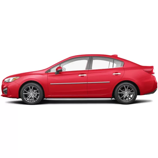 Subaru Impreza Chrome Body Side Moldings 2017 - 2023