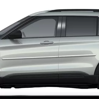 Ford Explorer Chrome Body Side Moldings 2020 - 2025