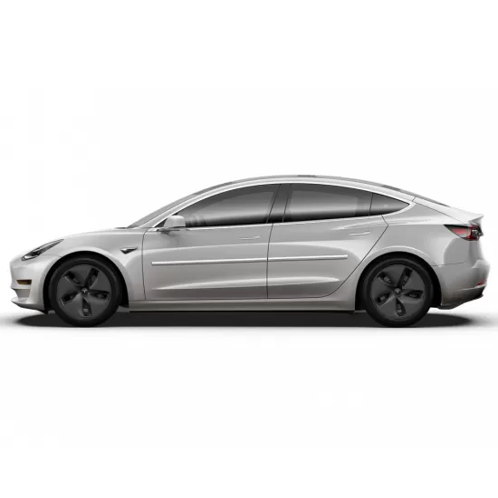 Tesla Model 3 Chrome Body Side Moldings 2017 - 2025