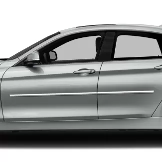 BMW 4-Series Gran Coupe 4 Door Chrome Body Side Molding 2014 - 2020
