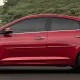 Hyundai Accent Sedan Painted Body Side Moldings with Chrome Inserts 2018 - 2023