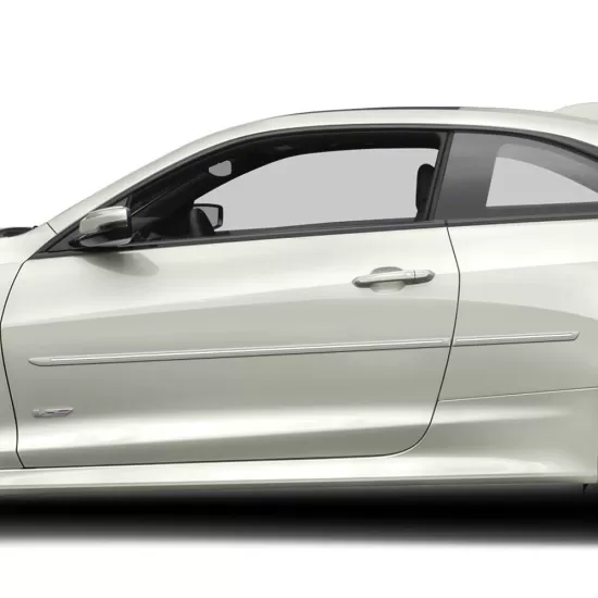 Cadillac ATS 2 Door ChromeLine Painted Body Side Molding 2014 - 2019 / CF-ATS-2DR (CF-ATS-2DR) by www.Sportwing.com