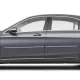 Mercedes S-Class 4 Door Painted Body Side Moldings with Chrome Inserts 2014 - 2020