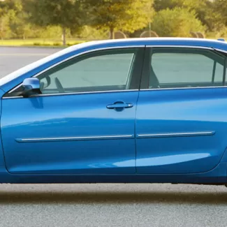 Toyota Camry Painted Body Side Moldings with Chrome Inserts 2012 - 2017