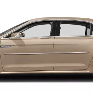 Lincoln Continental Painted Body Side Moldings with Chrome Inserts 2017 - 2021